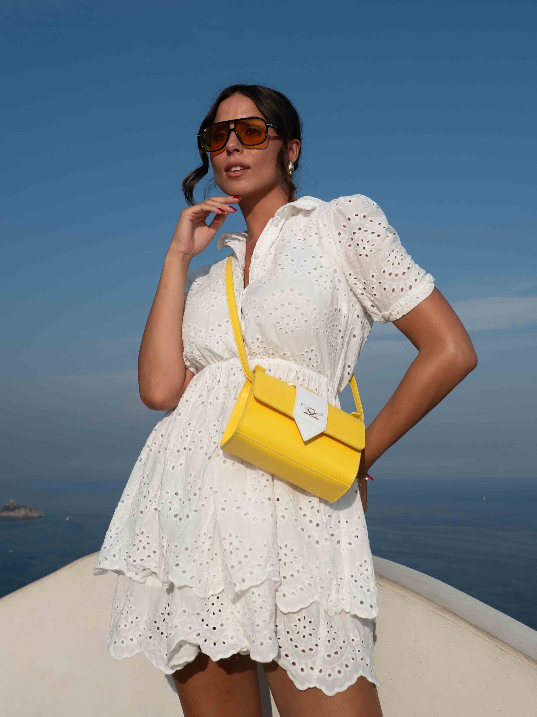 MIA Crossbody Bag Lemon Yellow