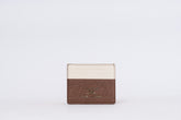 Slim Card Holder Brown/Beige